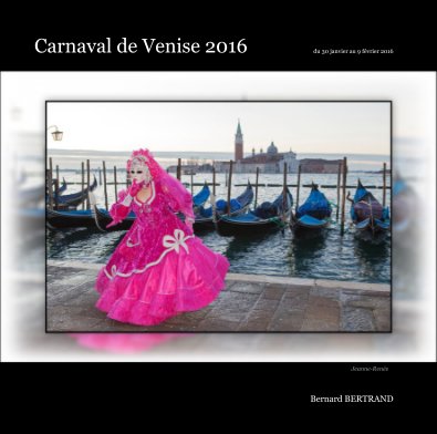 Carnaval de Venise 2016 book cover