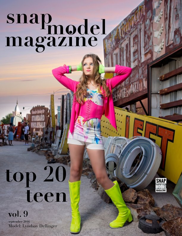 Visualizza SNAP MODEL MAGAZINE TOP 20 TEEN di Danielle Collins, Charles West