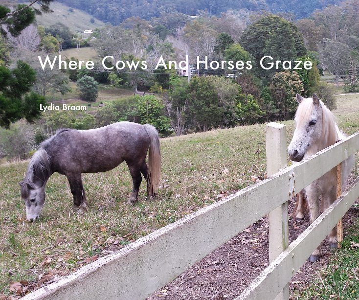 View Where Cows And Horses Graze by Lydia Braam
