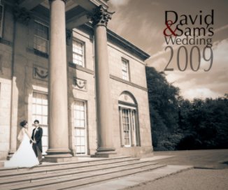 David & Sam's Wedding 2009 book cover