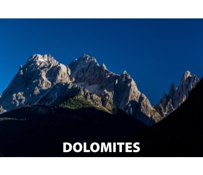 DOLOMITES book cover