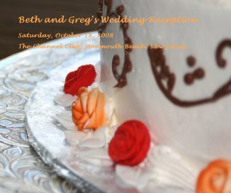 Beth and Greg's Wedding Reception book cover