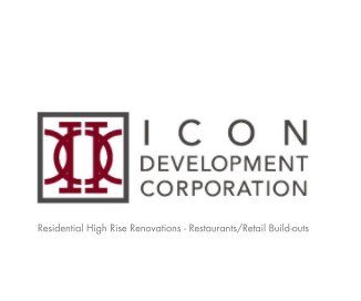 Icon Development Corp book cover