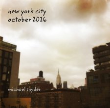 new york city october 2016 book cover