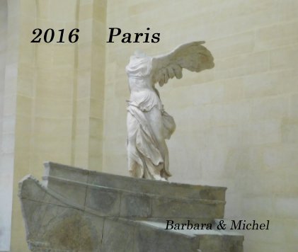 2016 Paris book cover