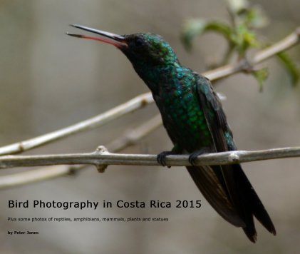 Bird Photography in Costa Rica 2015 book cover