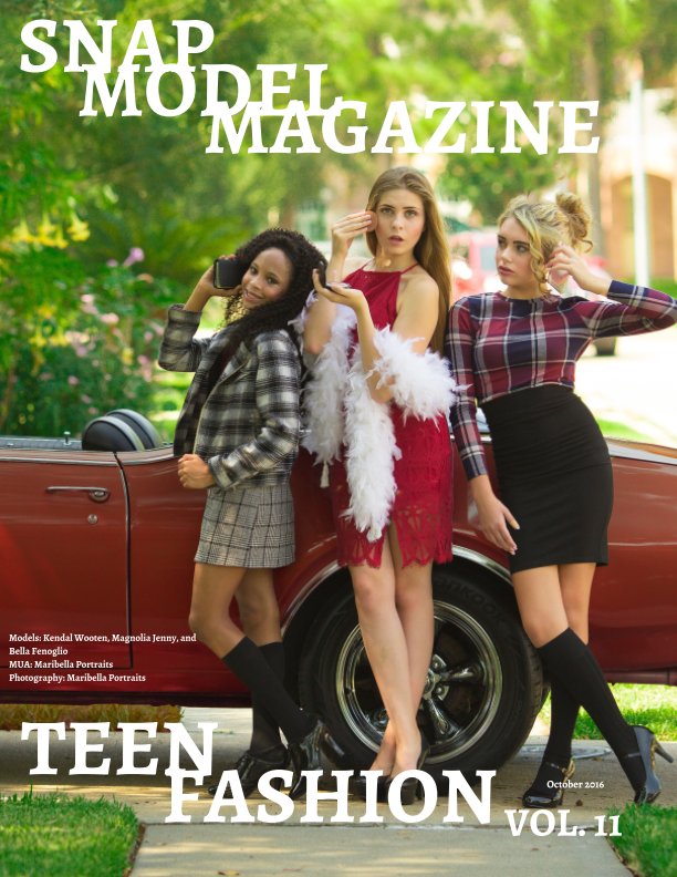 Ver Snap Model Magazine Fashion Teen por Danielle Collins, Charles West