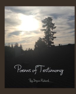 Poems of Testimony book cover