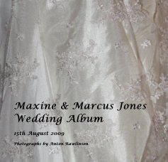 Maxine & Marcus Jones Wedding Album book cover