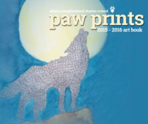 ANCS Paw Prints Art Book, 2015 - 2016 (S) book cover