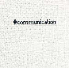 #communication book cover