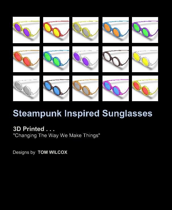 View Steampunk Inspired Sunglasses by TOM WILCOX