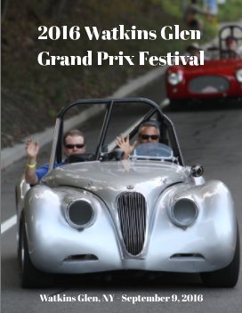 2016 Watkins Glen Grand Prix Festival book cover