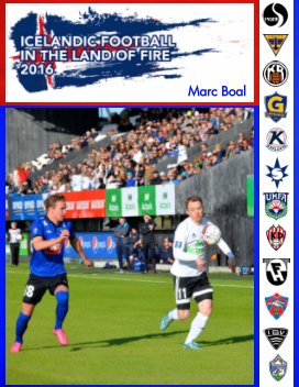 ICELANDIC FOOTBALL IN THE LAND OF FIRE 2016 book cover