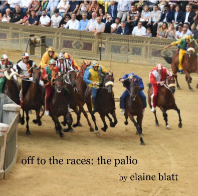 off to the races: the palio book cover