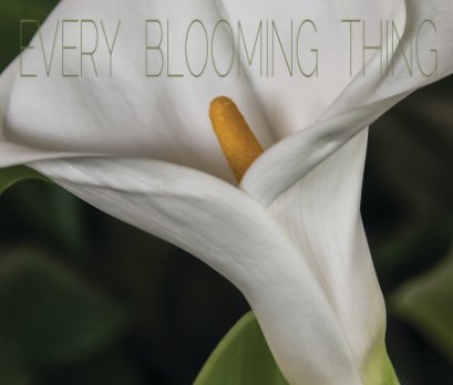 EVERY BLOOMING THING book cover