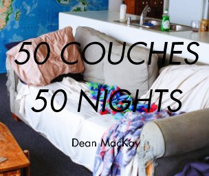 50 Couches in 50 Nights - standard softcover book cover
