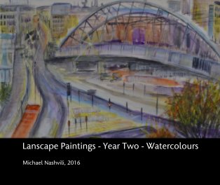 Lanscape Paintings - Year Two - Watercolours book cover