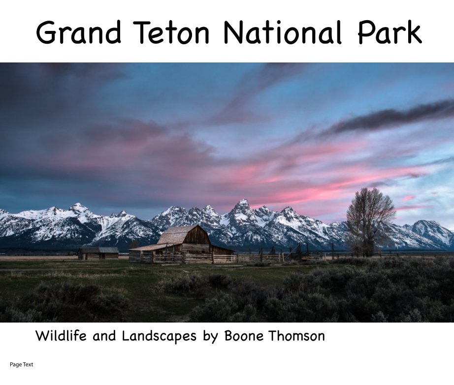 Ver Grand Teton National Park por Boone Thomson