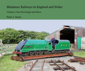 Miniature Railways in England and Wales book cover