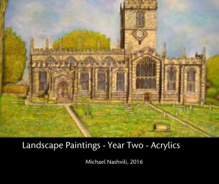 Landscape Paintings - Year Two - Acrylics book cover