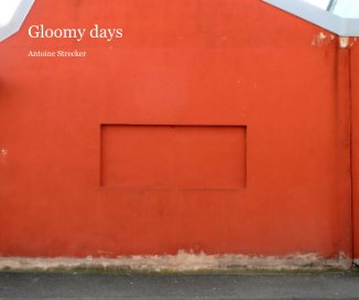 Maquette Gloomy days book cover