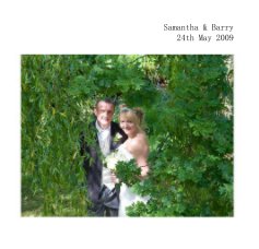 Samantha & Barry 24th May 2009 book cover