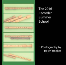 The 2016 Recorder Summer School book cover