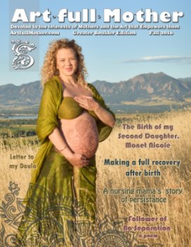 Artfull Mother Magazine - Boulder - Fall 2016 book cover