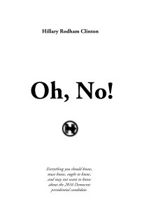 Oh, No! book cover