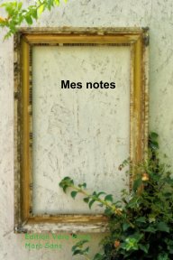 Mes Notes book cover