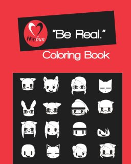 Ninbun Be Real Coloring Book book cover