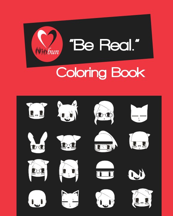 Ninbun Be Real Coloring Book nach Tracey Seals anzeigen
