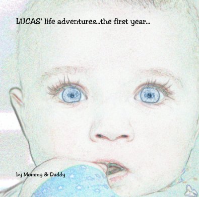 LUCAS' life adventures...the first year... book cover