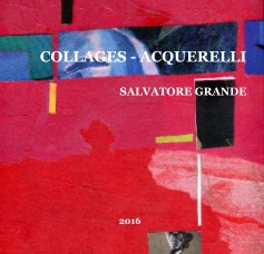 COLLAGES - ACQUERELLI SALVATORE GRANDE 2016 book cover