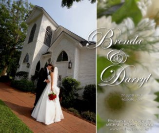 The Wedding of Brenda & Darryl 10x8 book cover