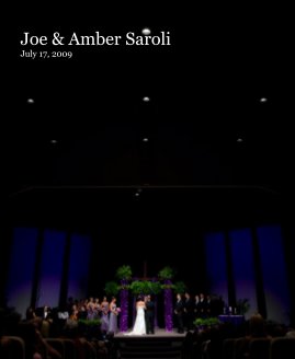 Joe & Amber Saroli July 17, 2009 book cover