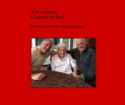 "If it's Sunday, it's gonna be Red!" book cover
