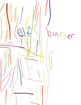 elf burger book cover