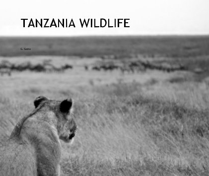 TANZANIA WILDLIFE book cover