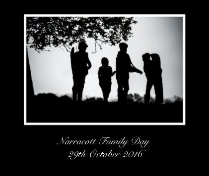 Narracott Family Day 29th October 2016 book cover