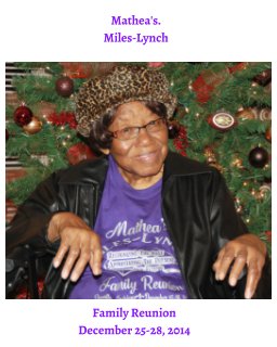 Miles-Lynch Family Reunion (2014) book cover