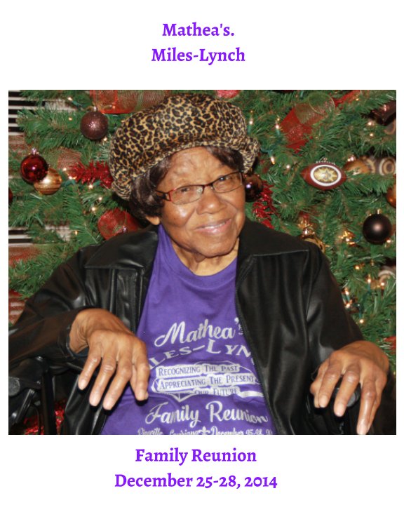 Ver Miles-Lynch Family Reunion (2014) por Michael R. Maffett
