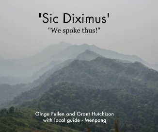 'Sic Diximus' "We spoke thus!" book cover