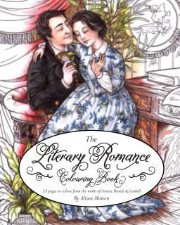 Literary Romance Colouring Book book cover