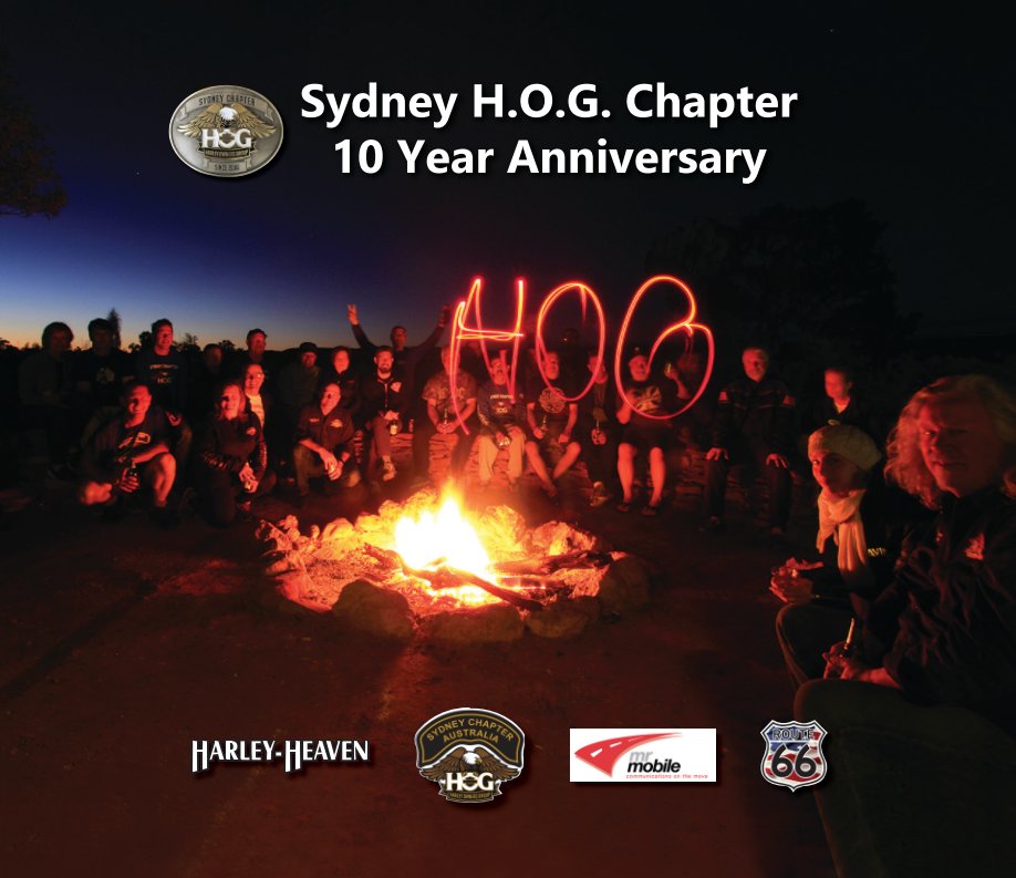 View Sydney HOG Chapter 10 year anniversary by Sydney HOG Chapter