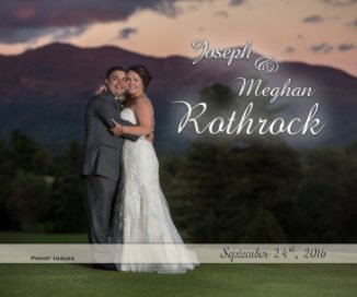 Rothrock Wedding Proof book cover