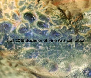 Fall 2016 BFA Exhibition book cover