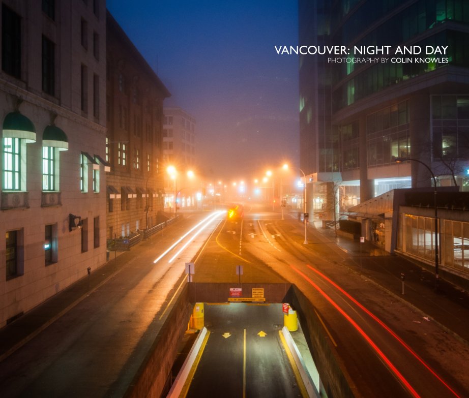 View Vancouver: Night and Day (13x11 Hardcover) by Colin Knowles