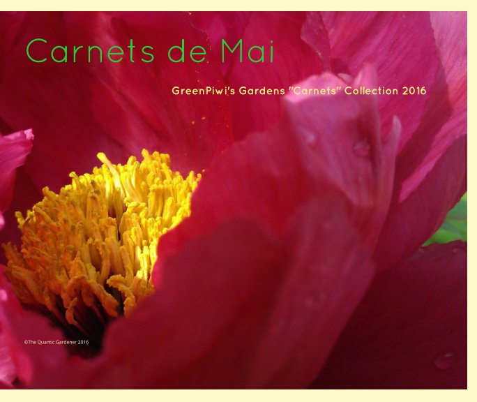 Visualizza Carnets de Mai di The Quantic Gardener
